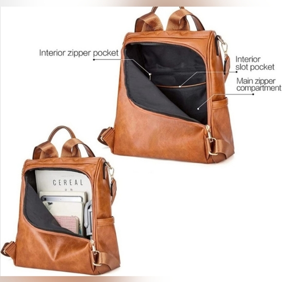 Everyday Leather Backpack - Picture 5 of 5